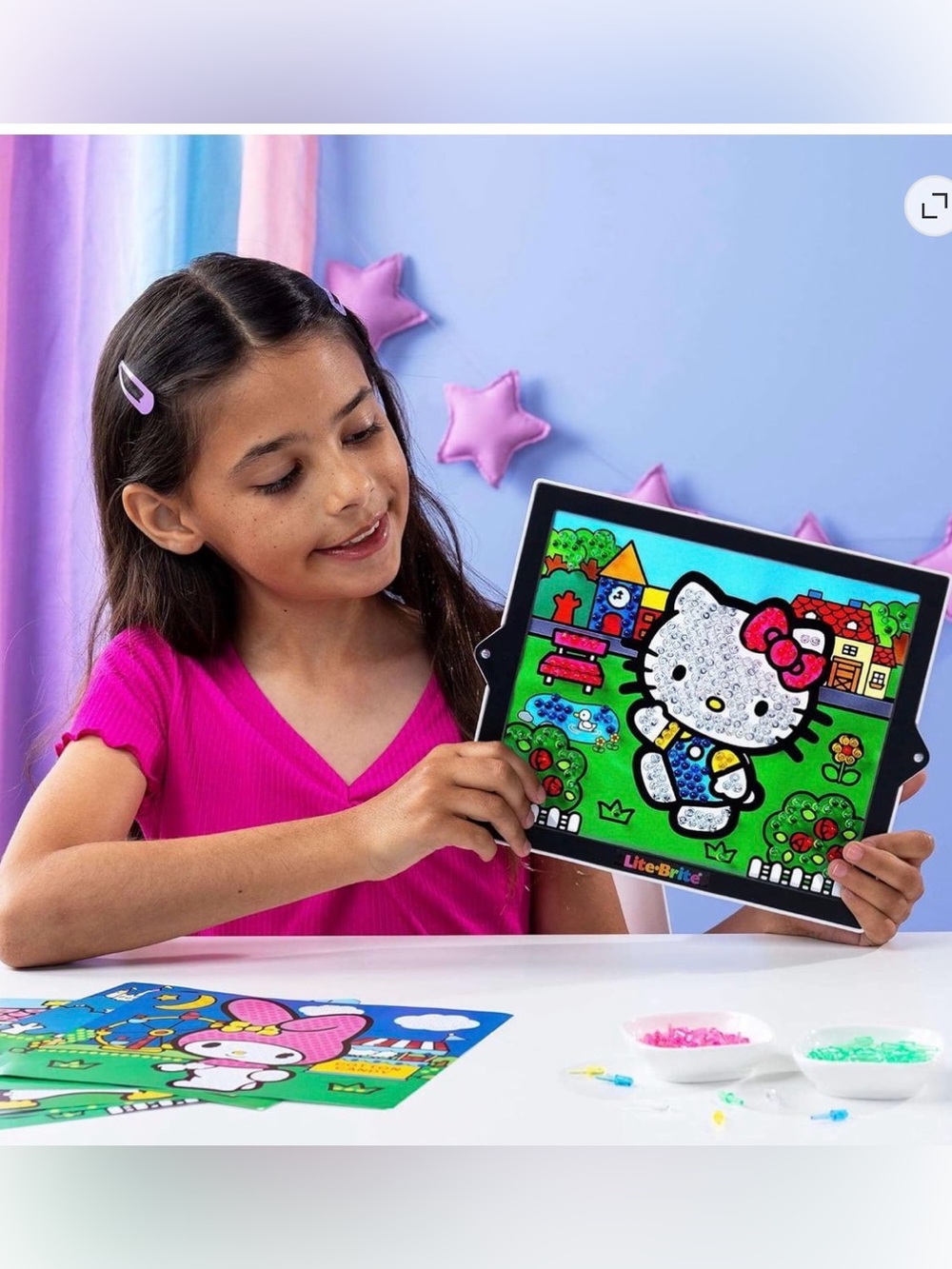 Lite-Brite Color Pop! Hello Kitty Edition - Picture 3 of 4